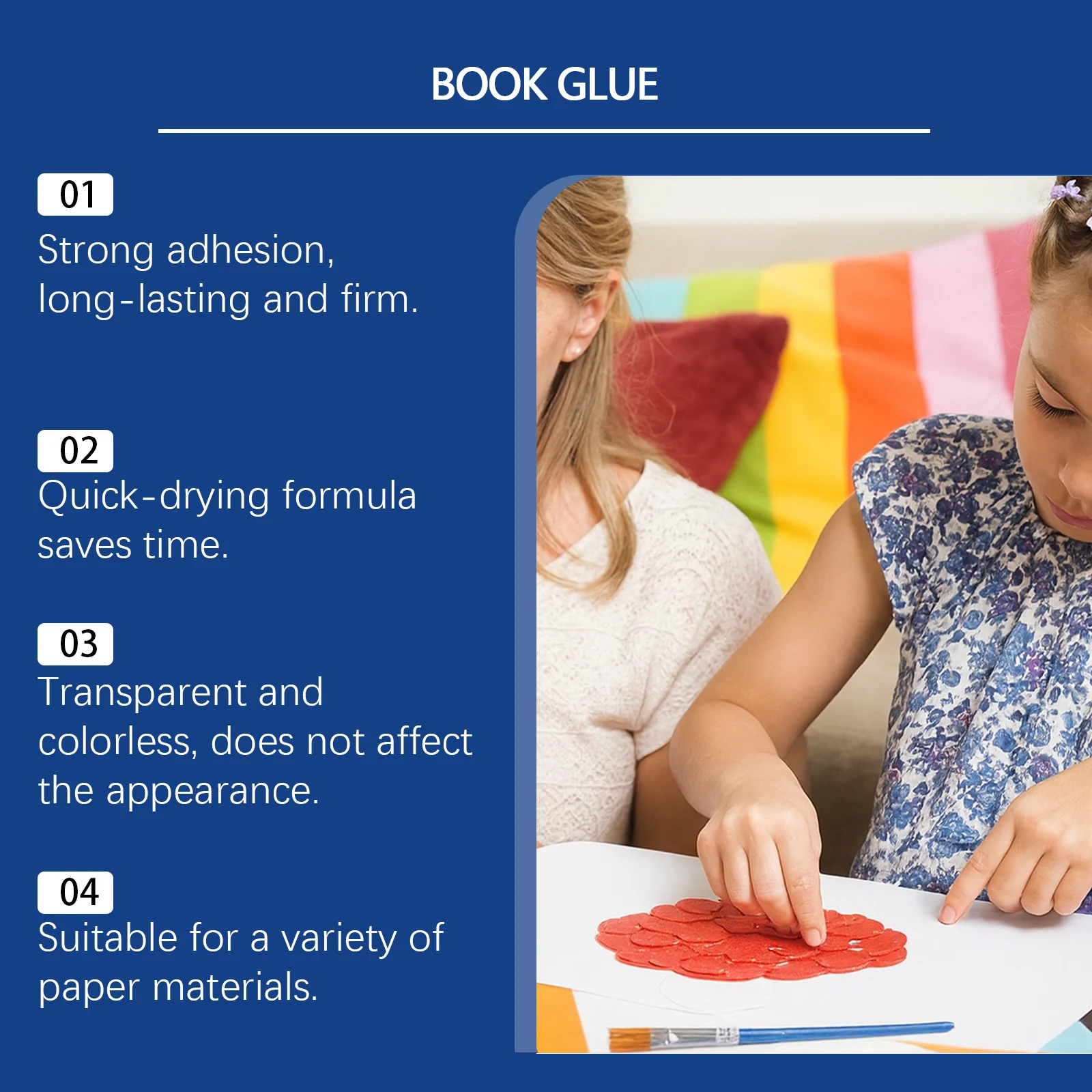 Jue Fish Book Repair Glue - Waterproof, Transparent, High Strength, Quick-Dry Adhesive 5 book repair glue adhesive jue yrvf6bg5 desc 5