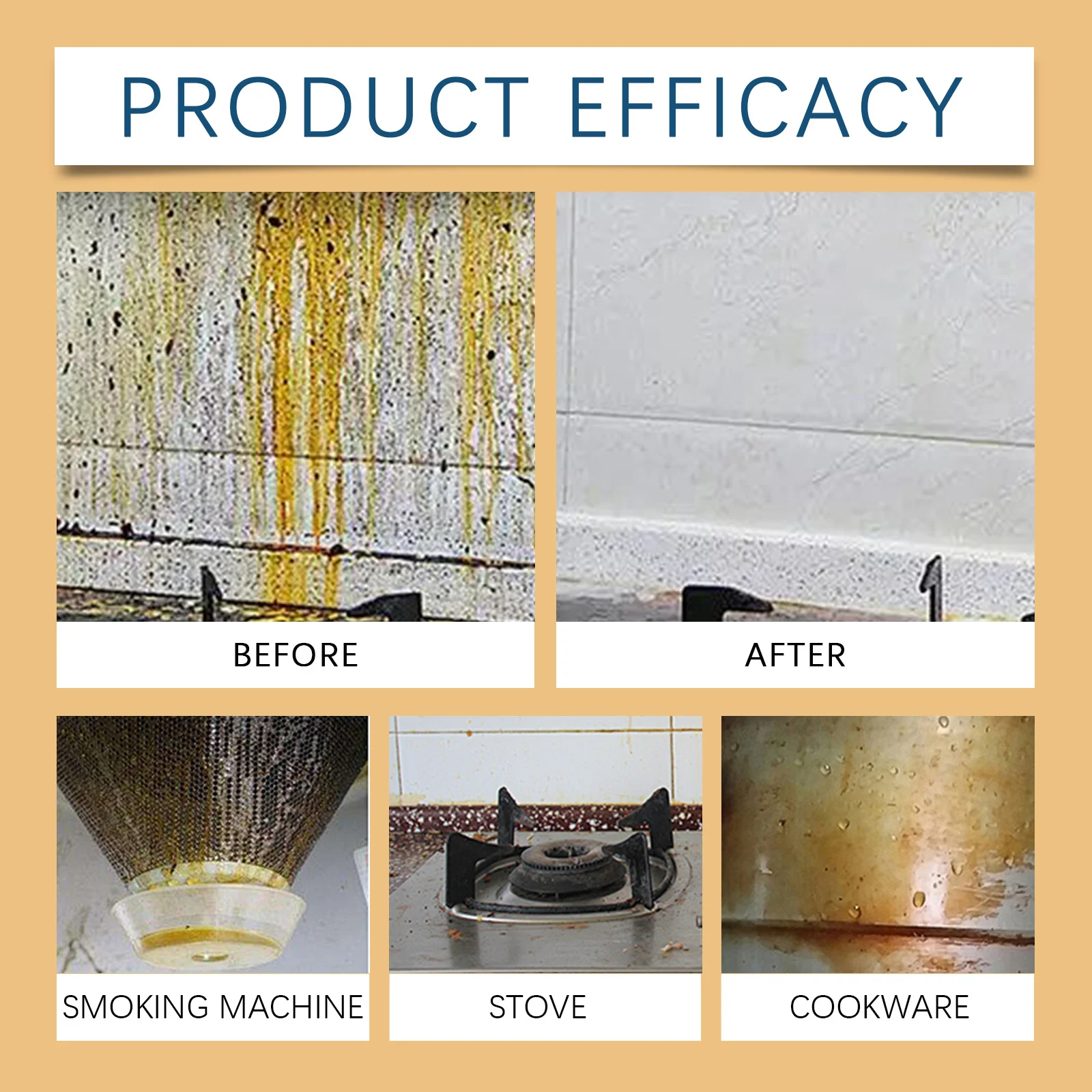 Kitchen Grease Cleaner Powerful Oil Stain Remover Foam Spray for Stove Hood 120ml 9 kitchen grease cleaner oil stain remover foam spray 120ml jue 5a3b38nn desc 9 1