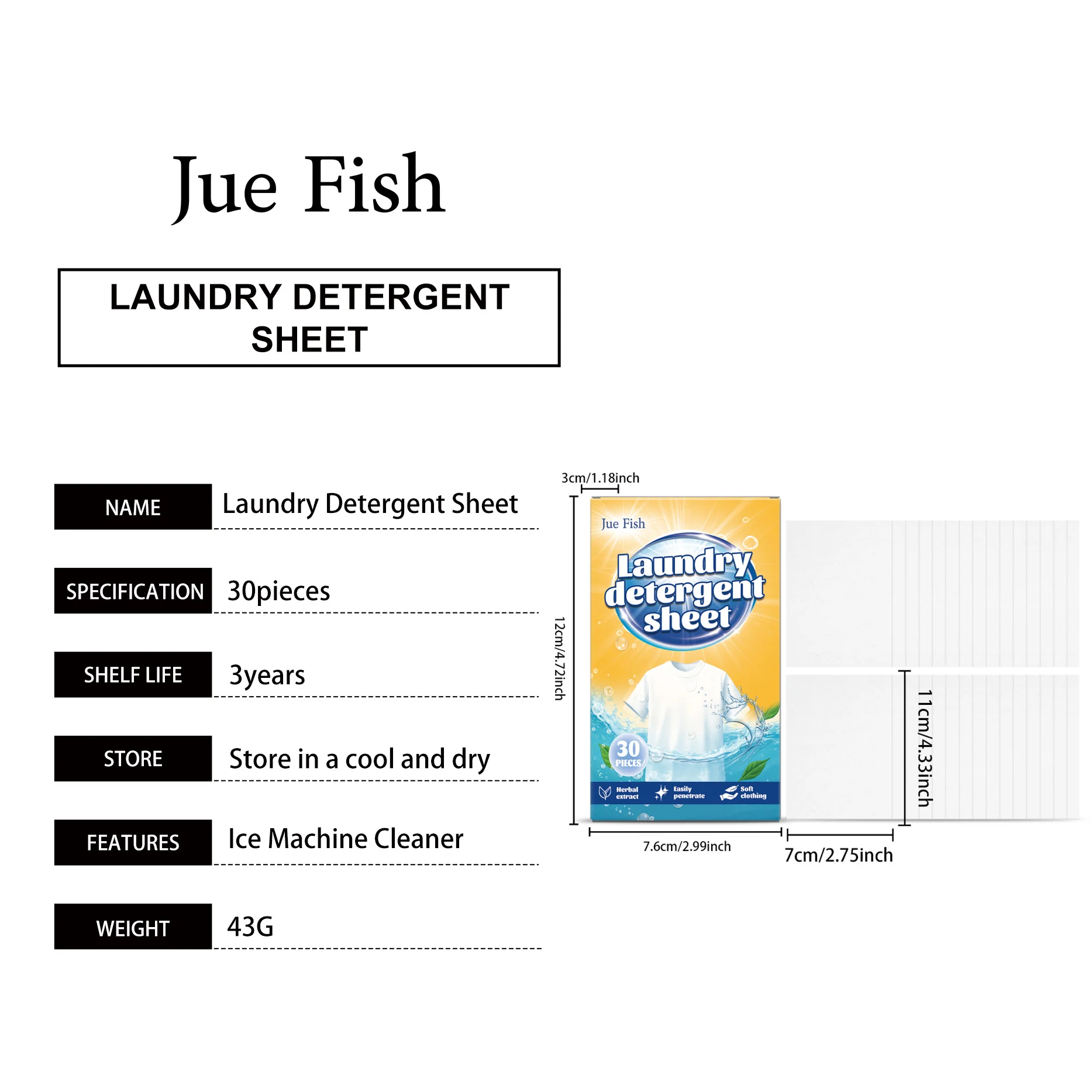 Laundry Detergent & Fabric Softener Sheets 30 Count, Deep Cleaning & Static Reduction for Clothes 1 laundry detergent fabric softener sheets 30 count jue x3x7srkx desc 1