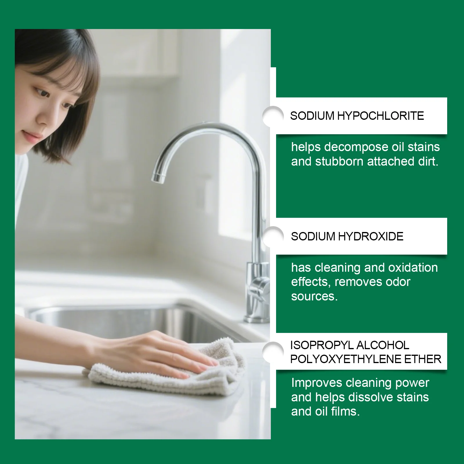 Multi-Surface Cleaner Spray All-Purpose Stain & Odor Remover for Kitchen Bathroom Tiles 237ml 5 multi surface cleaner spray stain odor remover 237ml jue tv3q3meb desc 5