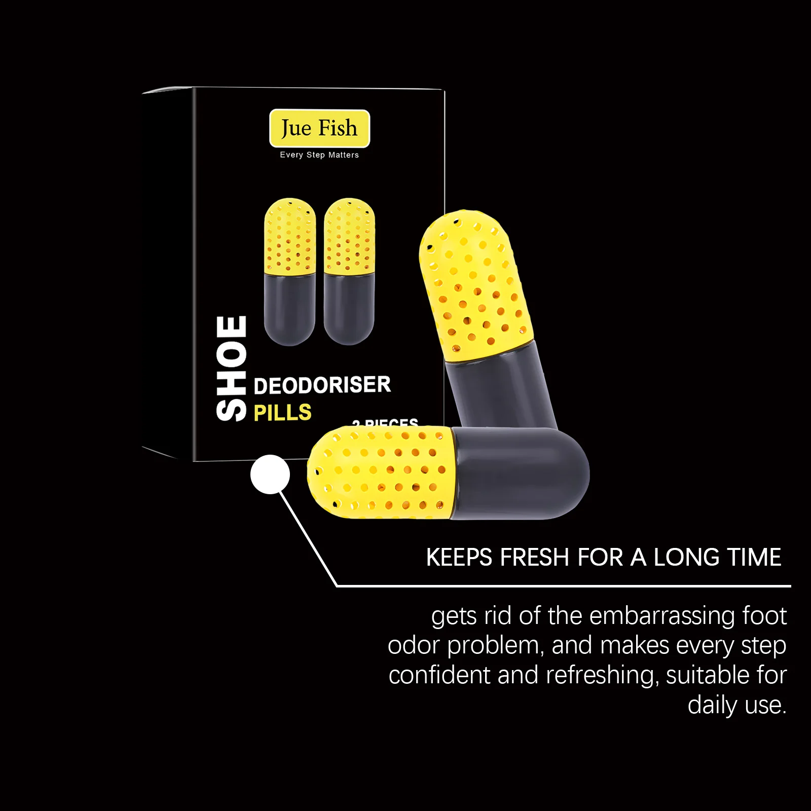 Shoe Deodorizer Capsules Quick Odor Removal Deep Penetration for Fresh Footwear 7 shoe deodorizer capsules jue pmwgfr53 desc 7