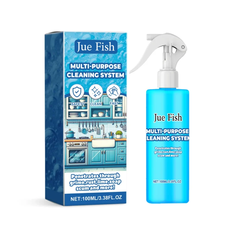 kitchen-grease-foaming-cleaner-100ml-jue-6tqzjy4e-1 Jue-Fish Multi-Purpose Kitchen Grease Foaming Cleaner Spray for Stoves, Countertops, and Sinks